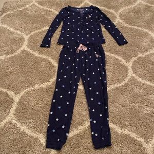 Pajama Set navy with stars, very soft